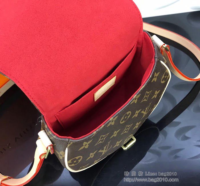 路易威登LV女包 頂級原單 M51179 絕版日本中古系列 老花中古vintage小豬包 時尚休閒 斜挎包  ydh2672